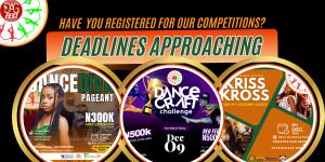 Read more about the article COMPETITION DEADLINES FAST APROACHING